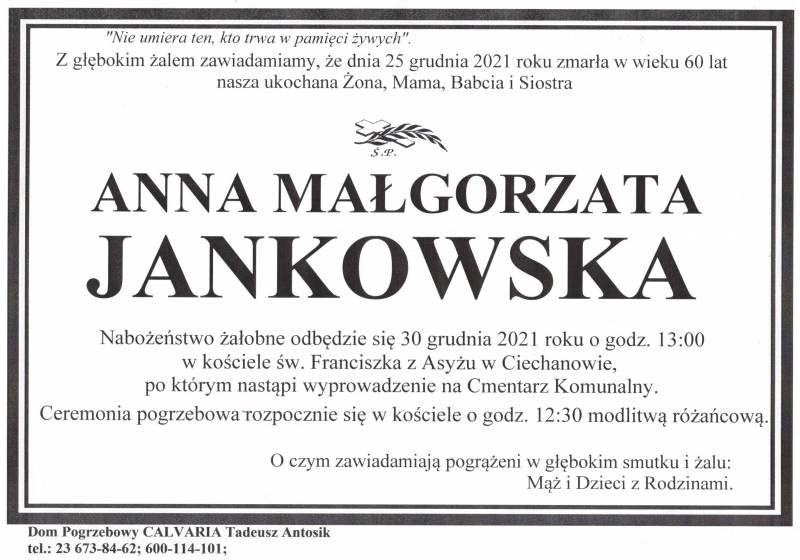 Anna Małgorzata Jankowska