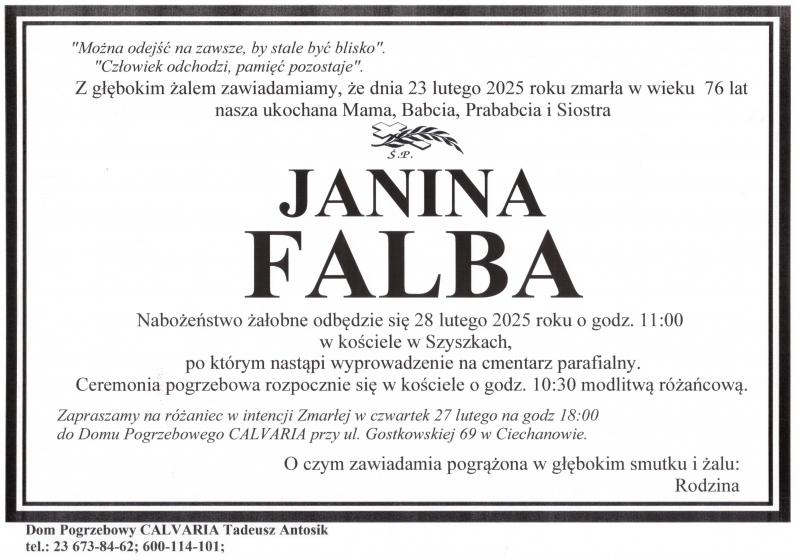 Janina Falba