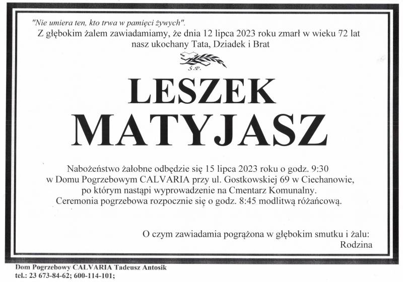 Leszek Matyjasz