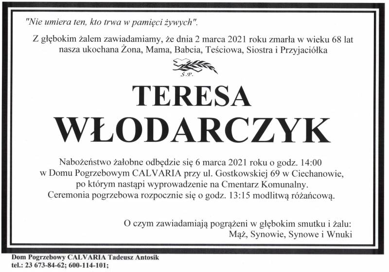 Teresa Włodarczyk