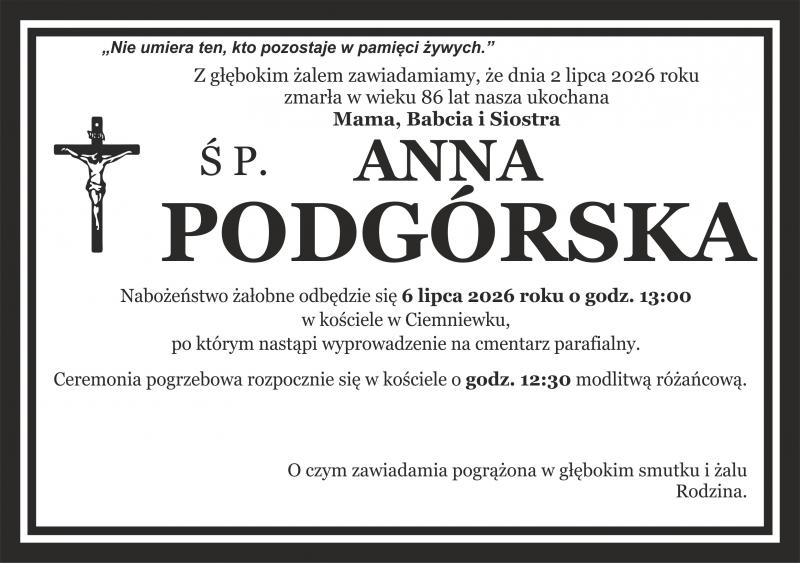 Anna Podgórska