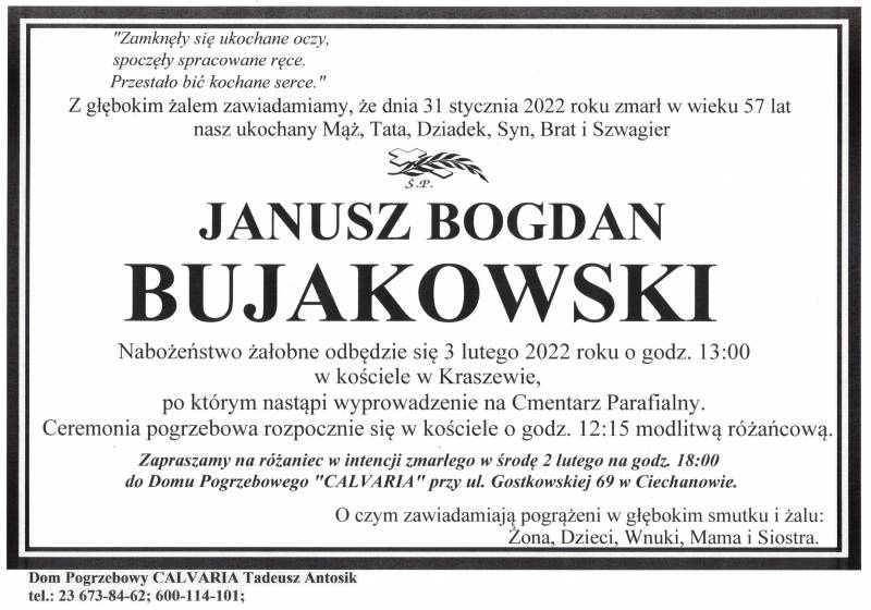 Janusz Bogdan Bujakowski