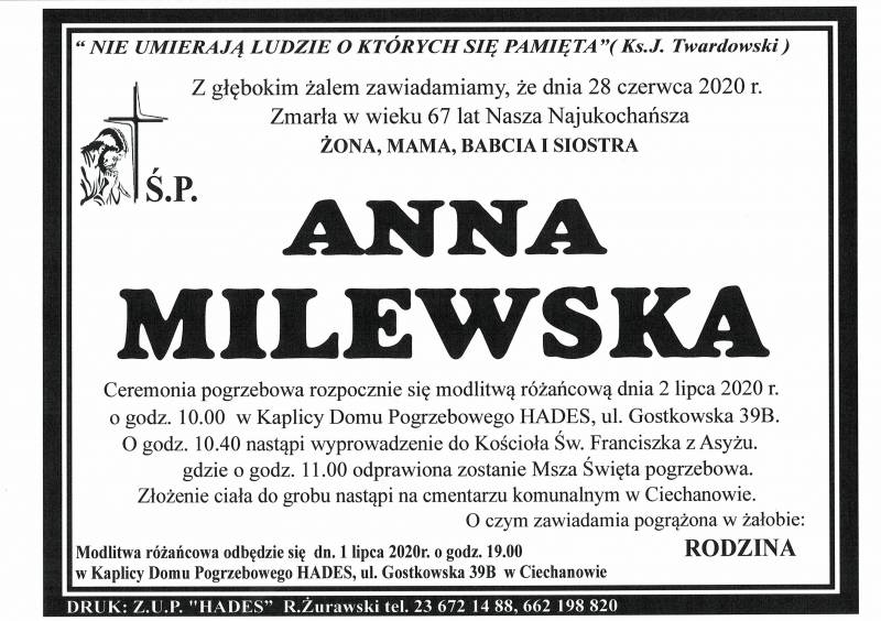 ANNA MILEWSKA