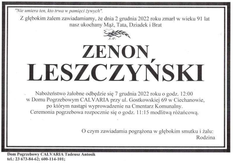 Zenon Leszczyński