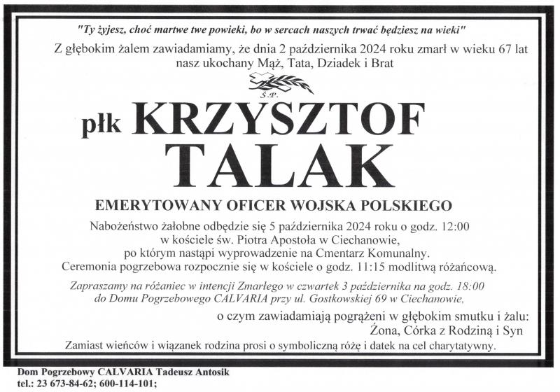 Krzysztof Talak