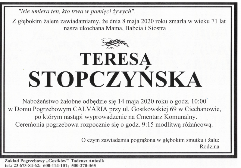 Teresa Stopczyńska