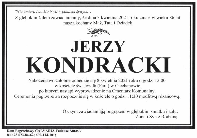 Jerzy Kondracki