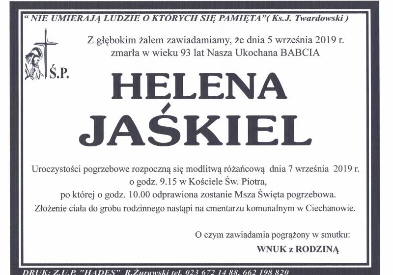 Helena Jaśkiel