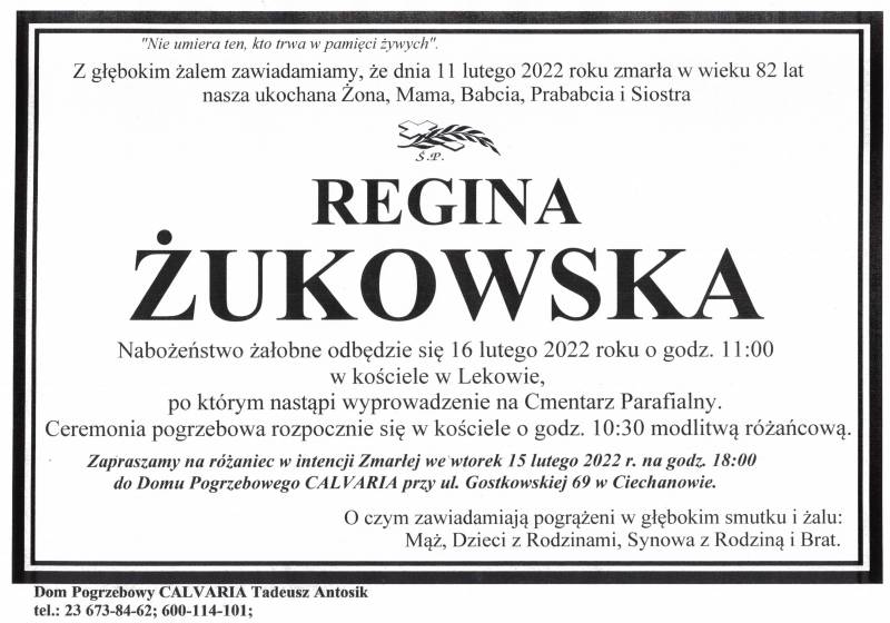 Regina Żukowska