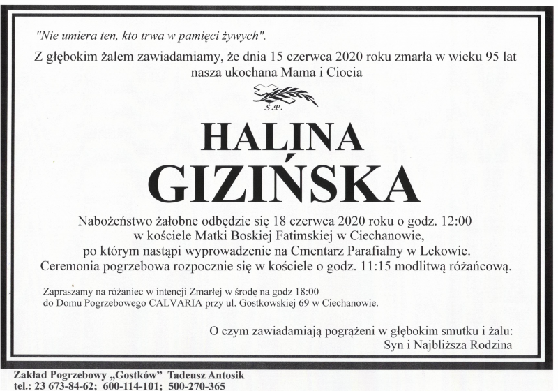 Halina Gizińska