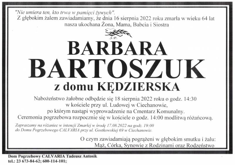 Barbara Bartoszuk