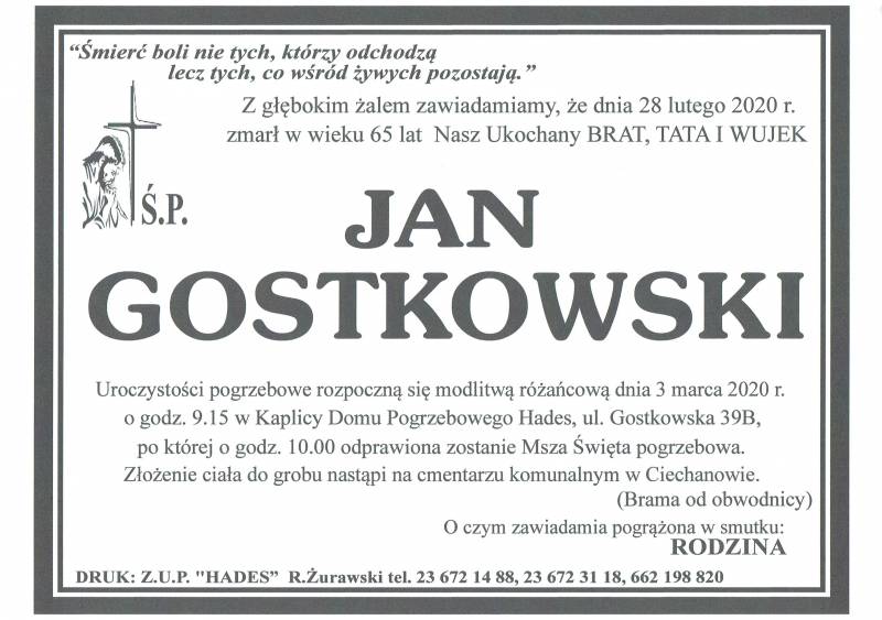 Jan Gostkowski