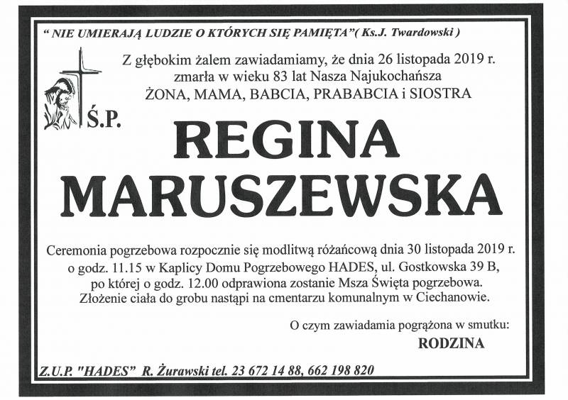 Regina Maruszewska