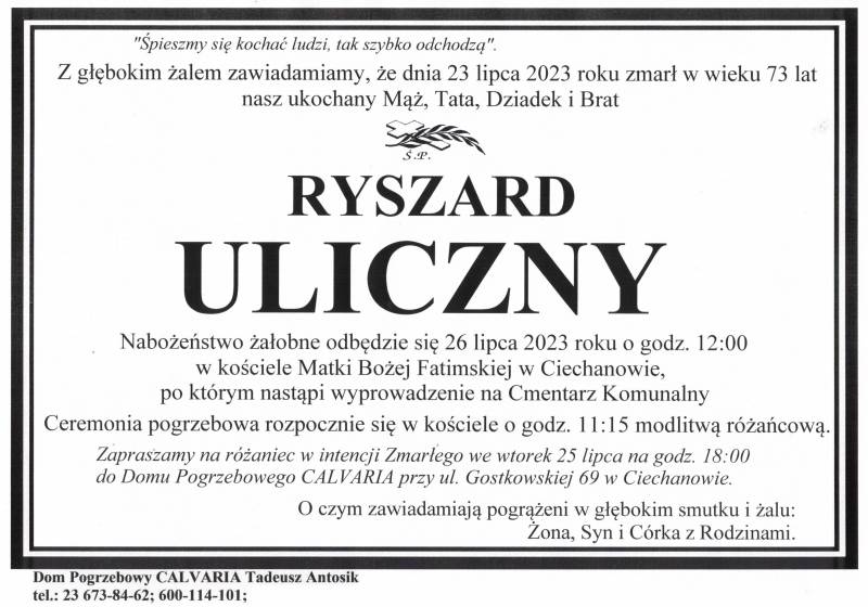 Ryszard Uliczny