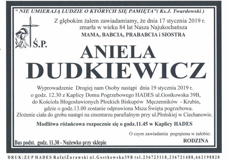 Aniela Dudkiewicz