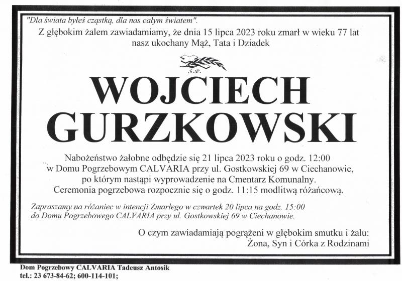 Wojciech Gurzkowski