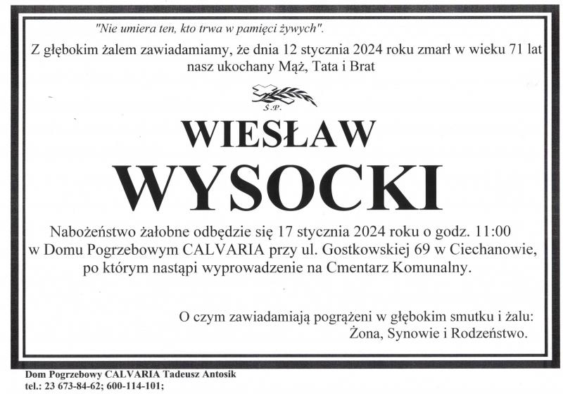 Wiesław Wysocki