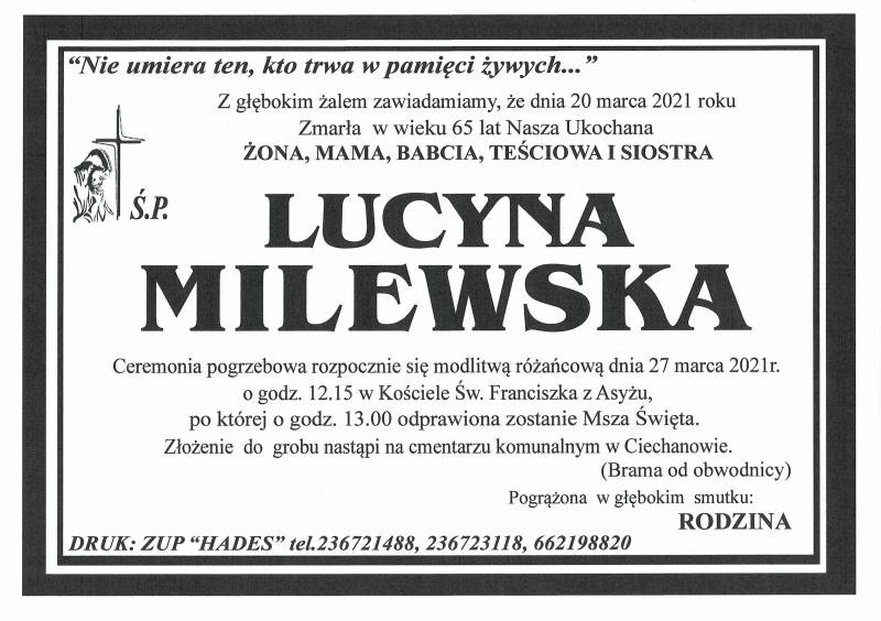 LUCYNA MILEWSKA