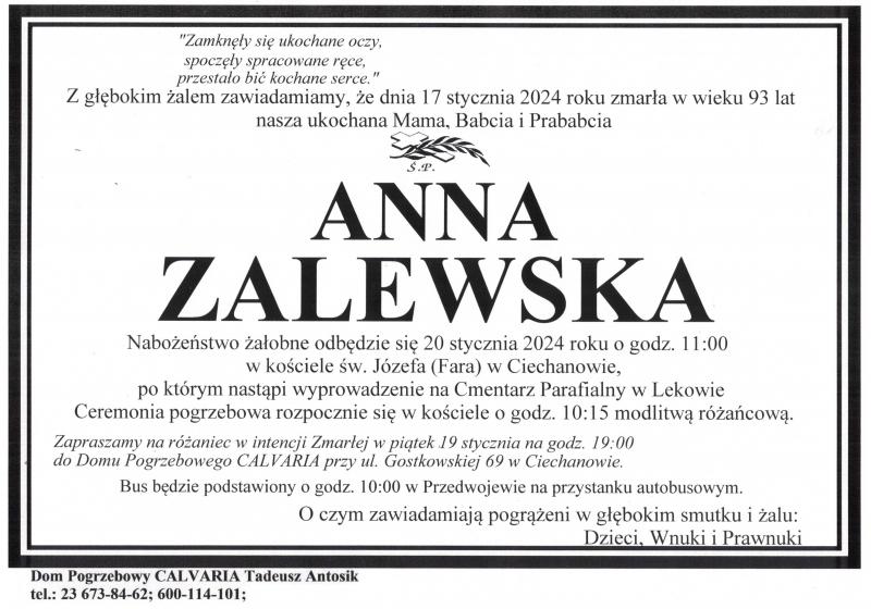 Anna Zalewska