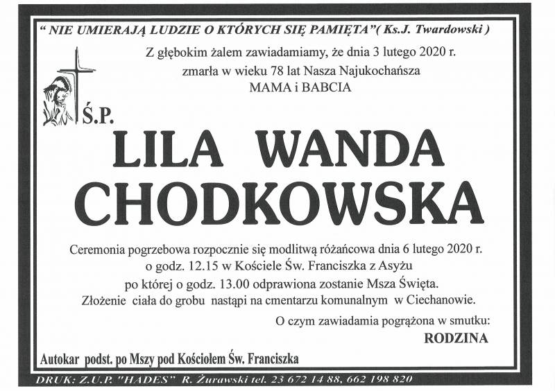 Lila Wanda Chodkowska