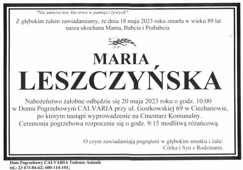 Maria Leszczyńska