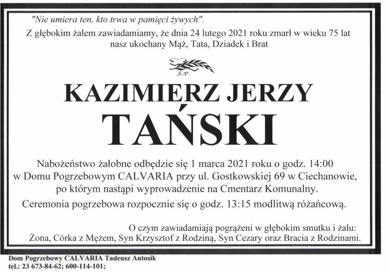 Kazimierz Jerzy Tański