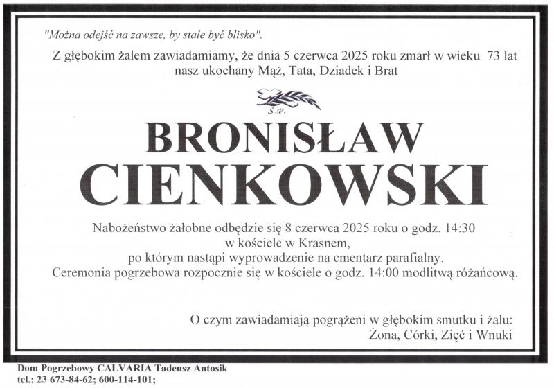 Bronisław Cienkowski