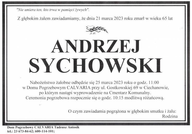 Andrzej Sychowski