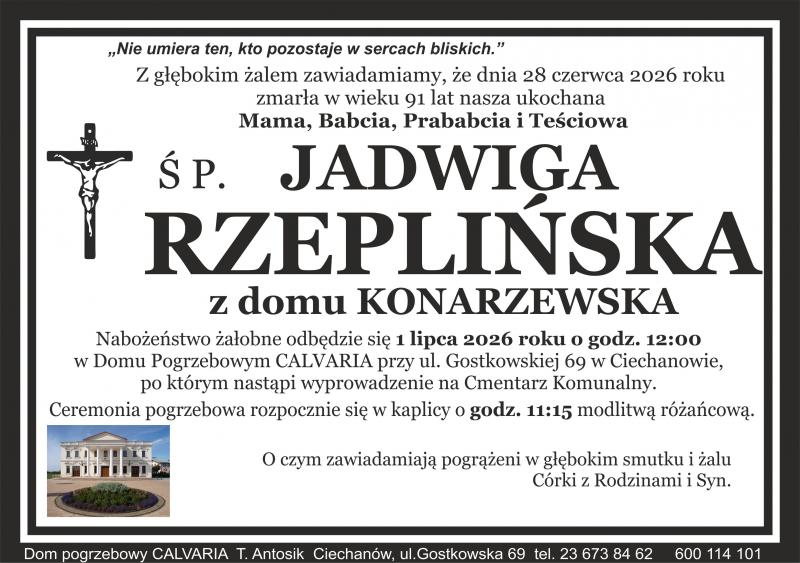 Jadwiga Rzeplińska