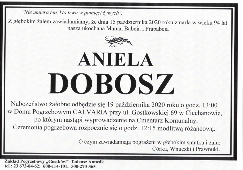 Aniela Dobosz