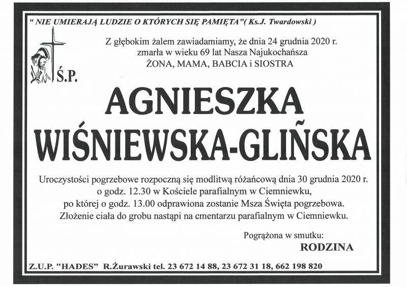 AGNIESZKA WIŚNIEWSKA-GLIŃSKA