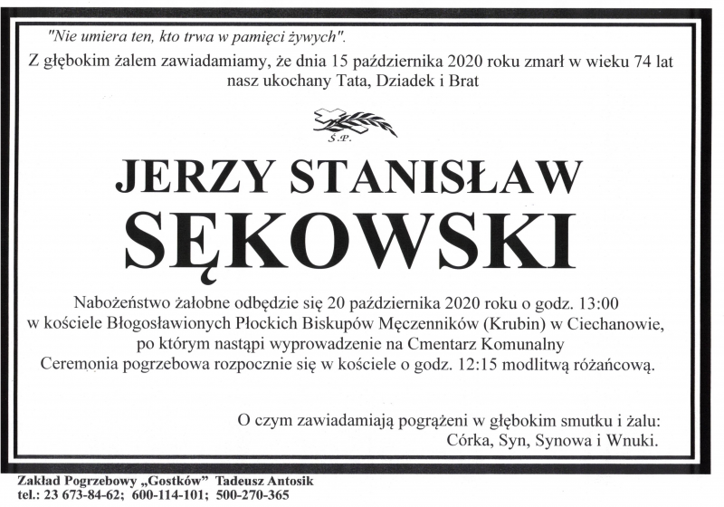 Jerzy Stanisław Sękowski