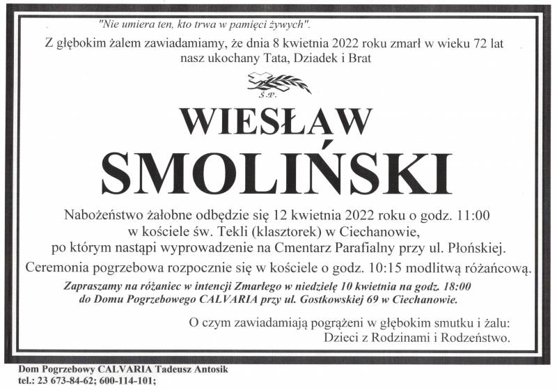 Wiesław Smoliński