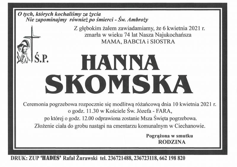 HANNA SKOMSKA