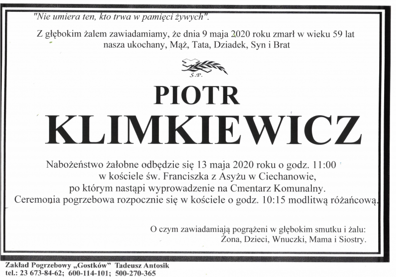 Piotr Klimkiewicz