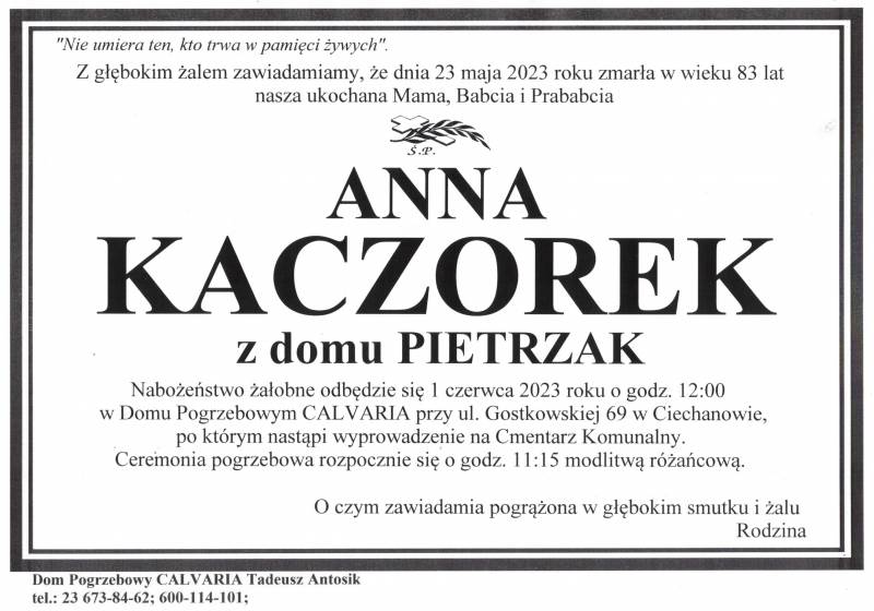 Anna Kaczorek