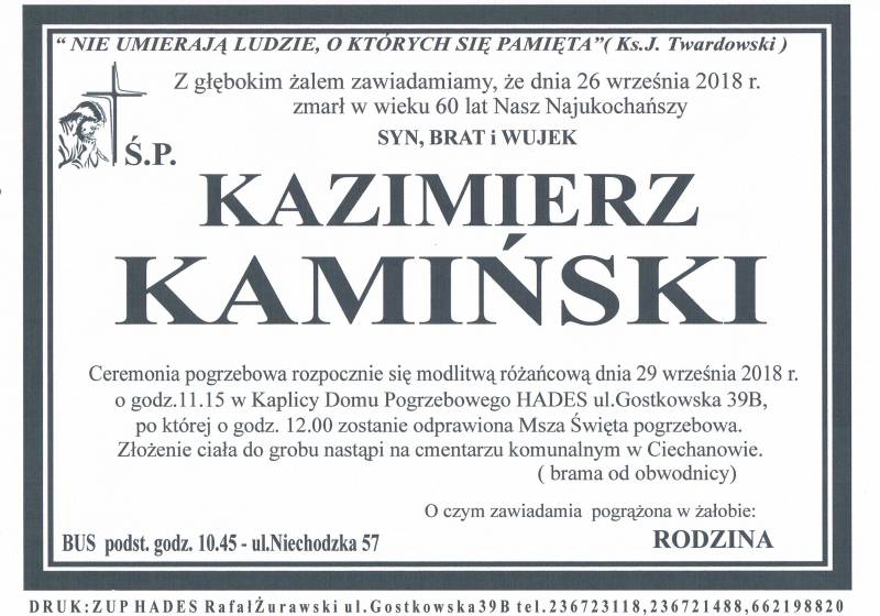 Kazimierz  Kamiński