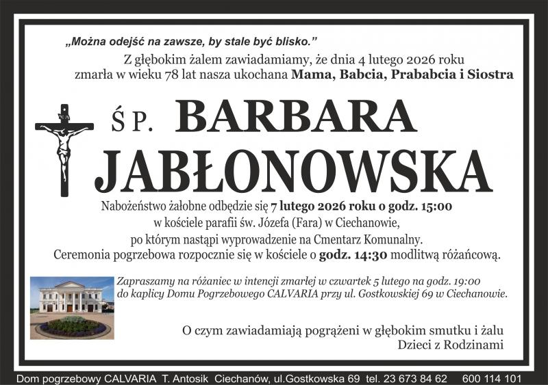 Barbara Jabłonowska