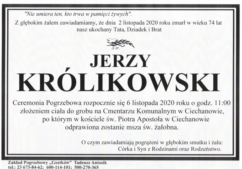 Jerzy Królikowski