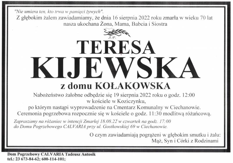 Teresa Kijewska