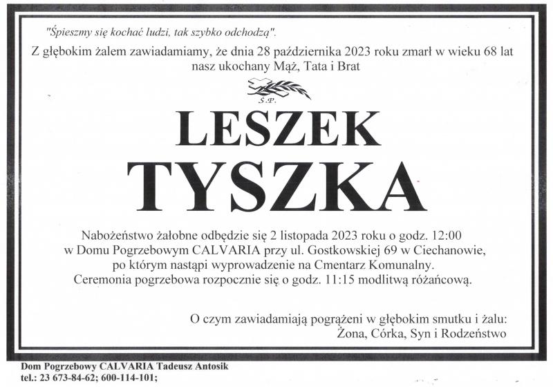 Leszek Tyszka