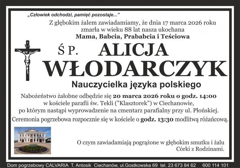 Alicja Włodarczyk