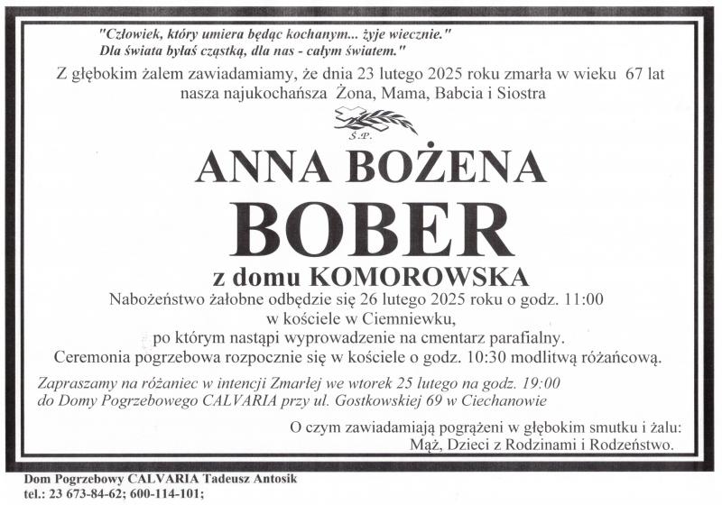 Anna Bożena Bober