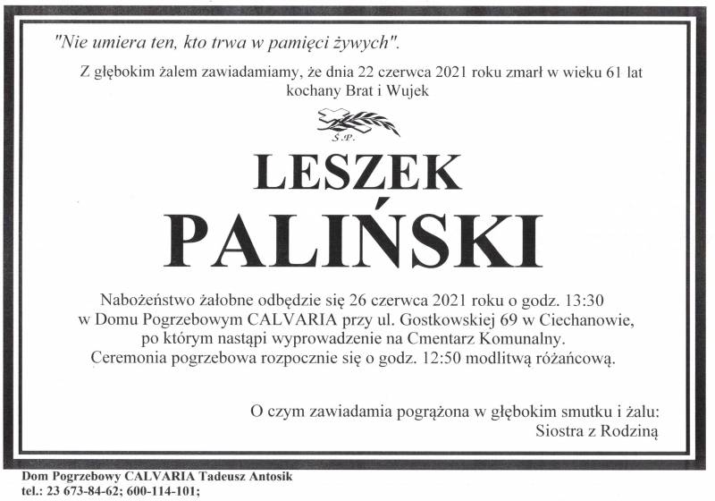 Leszek Paliński