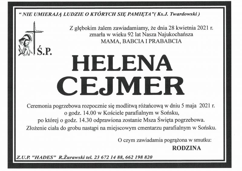 HALINA CEJMER