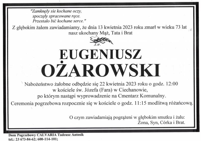 Eugeniusz Ożarowski