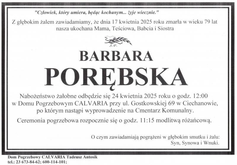 Barbara Porębska