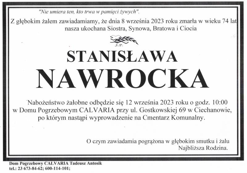 Stanisława Nawrocka