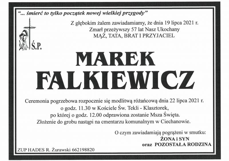 MAREK FALKIEWICZ