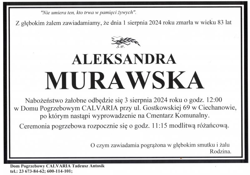 Aleksandra Murawska